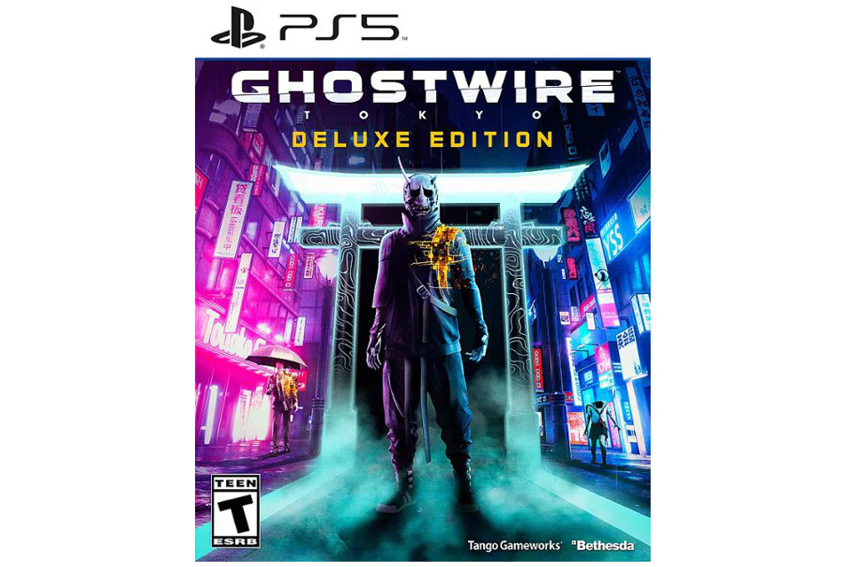 Bethesda PS5 Ghostwire Tokyo Deluxe Edition Video Game