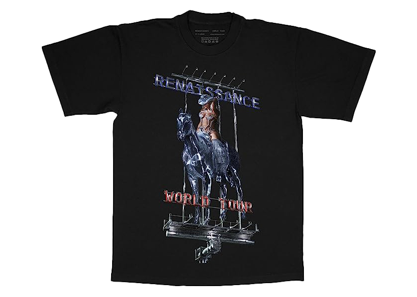 Beyonce Official Renaissance World Tour Merch Billboard T-Shirt