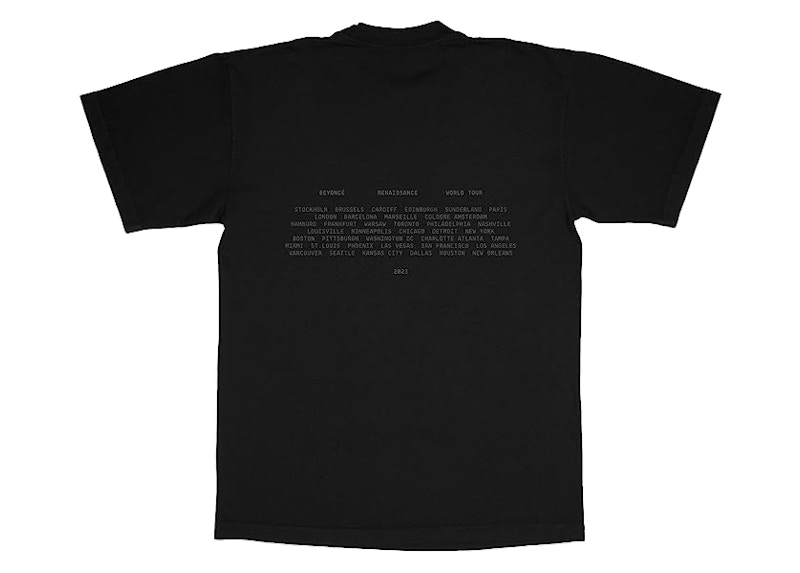 Beyonce Official Renaissance World Tour Merch Disco Cowboy Hat T-Shirt ...