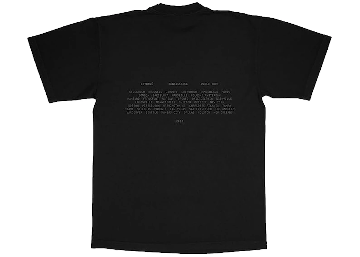 Beyonce Official Renaissance World Tour Merch Disco Cowboy Hat T-Shirt ...