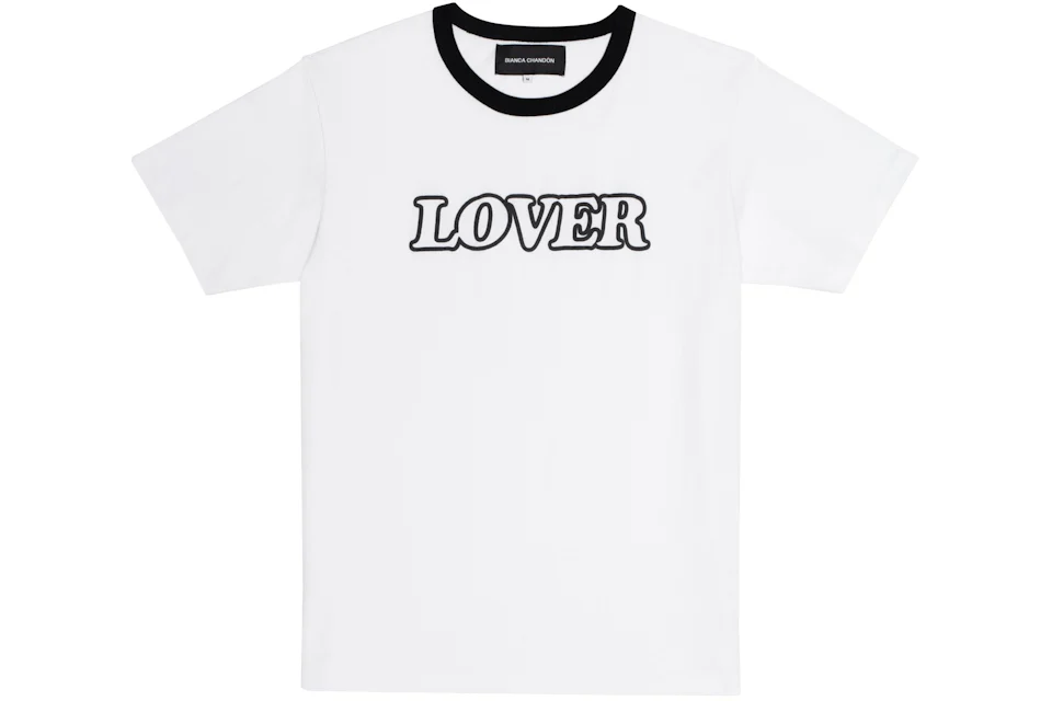 Bianca Chandon Lover Ringer T-Shirt White/Black