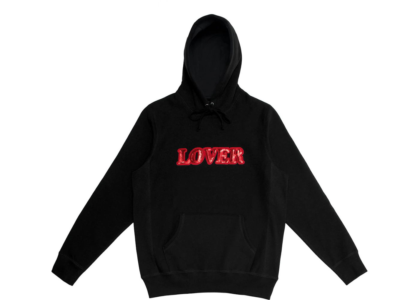 Bianca Chandon Sequin Lover Pullover Hood Black Men s SS19 US