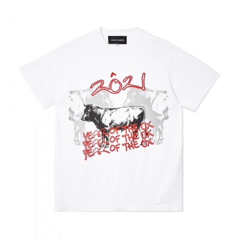 Bianca Chandon Year of the Ox T-shirt White Men's - SS21 - US