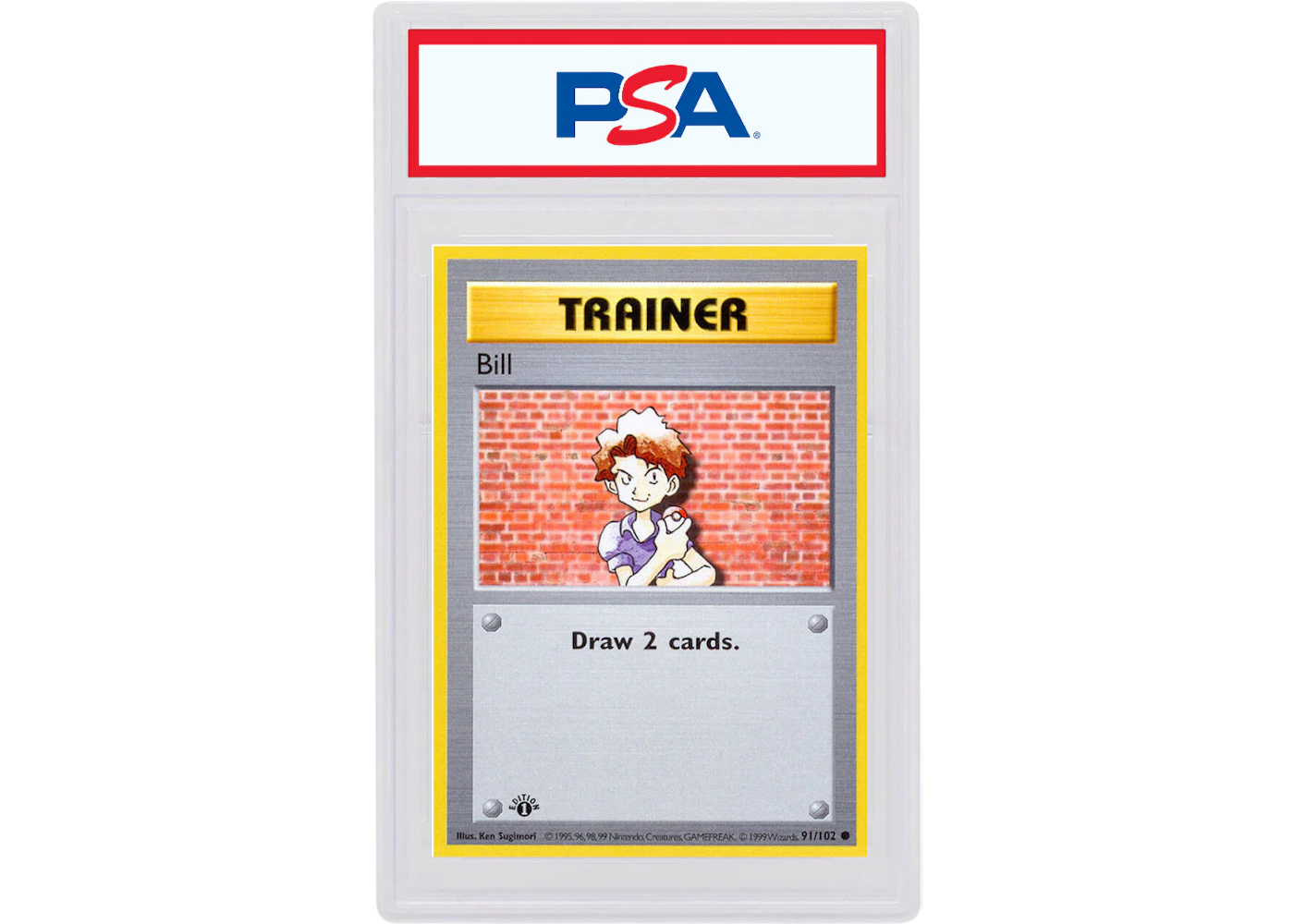 Bill 1999 Pokemon TCG Base Set 1st Edition #91/102 (PSA or BGS Graded) - 1999 - US Bill 1999 Pokemon TCG Base Set 1st Edition #91/102 (PSA or BGS Graded) - 1999 - US