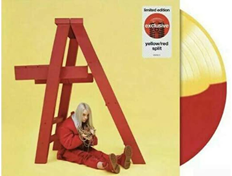 Billie Eilish Dont Smile At Me Limited Yellow/Red LP Vinyl Yellow/Red