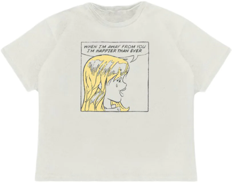 Billie Eilish Get Away From Me T-shirt White - SS21 - US