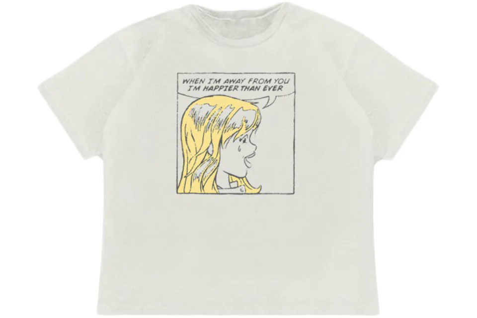 Billie Eilish Get Away From Me T-shirt White - SS21 - US