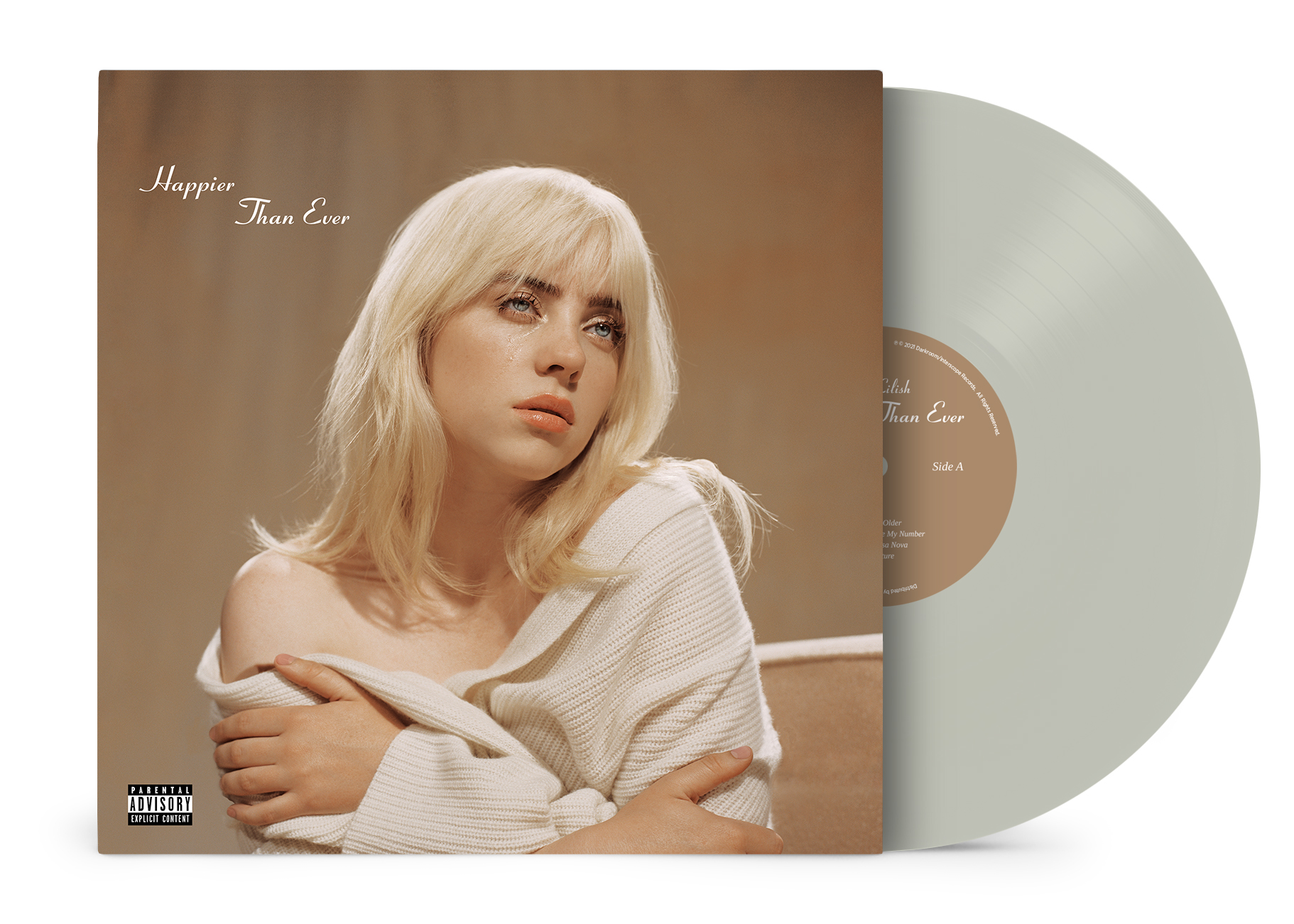 Billie Eilish Happier Than Ever Gucci Edition (With Stickers) 2XLP