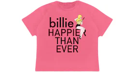 Billie Eilish Pretty Boy T-shirt Pink