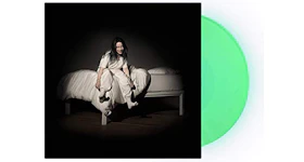 Billie Eilish When We All Fall Asleep, Where Do We Go? LP Vinyl Glow In The Dark Green