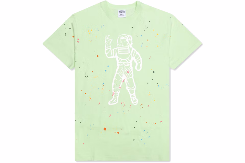 Billionaire Boys Club Astro Splattered Knit Tee Green