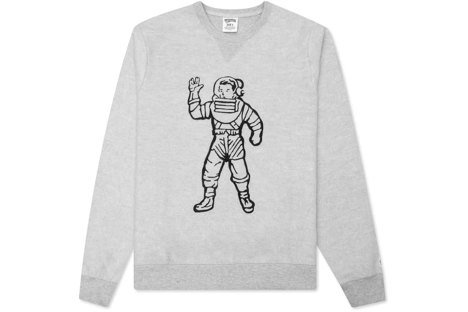 Billionaire Boys Club Astronaut Crewneck Sweater Gray