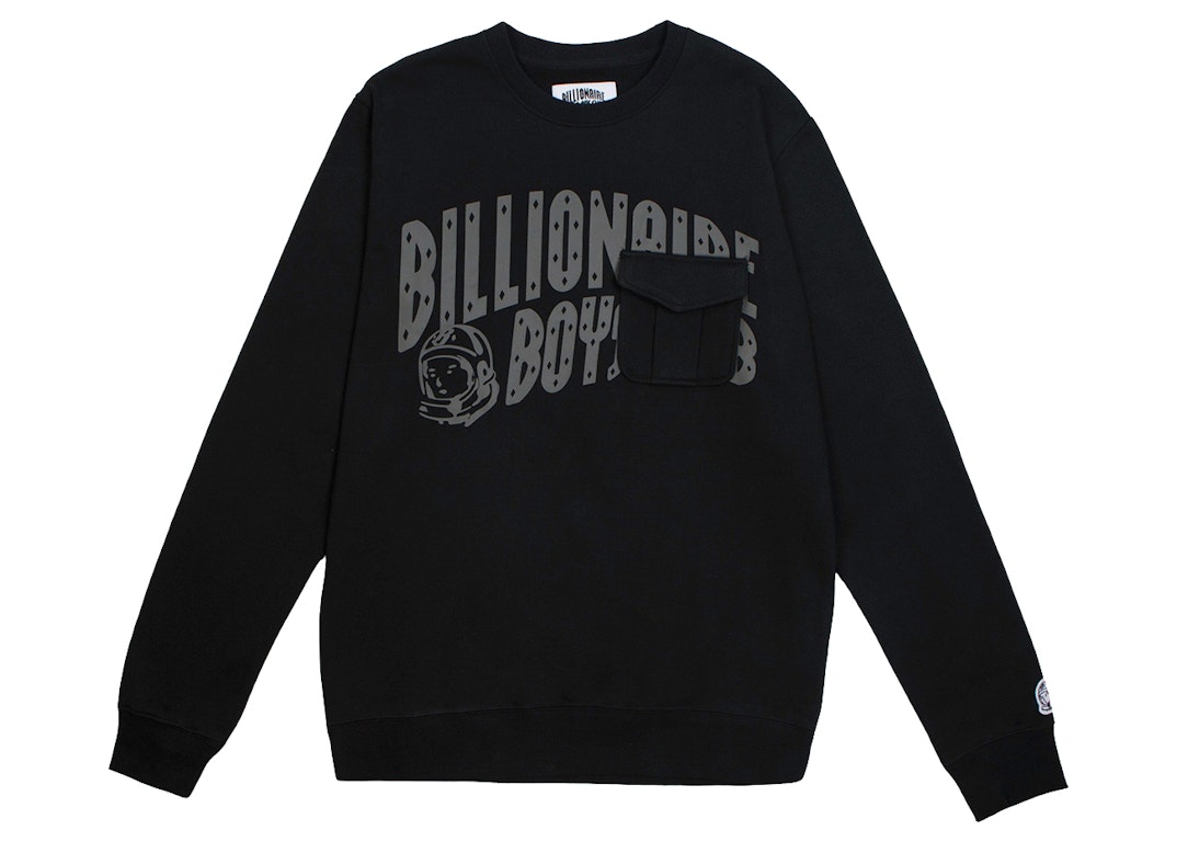Pre-owned Billionaire Boys Club Bb Crew Sweater Black