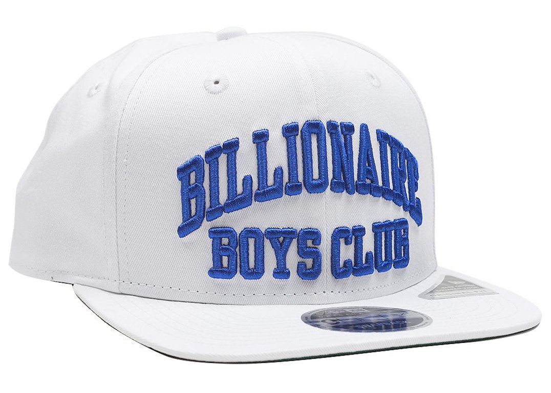 Pre-owned Billionaire Boys Club Bent Snapback Cap White