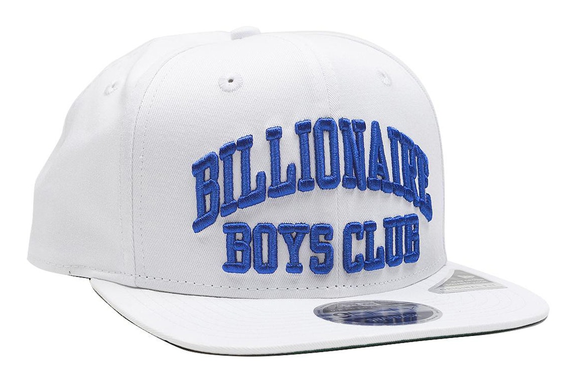 Pre-owned Billionaire Boys Club Bent Snapback Cap White