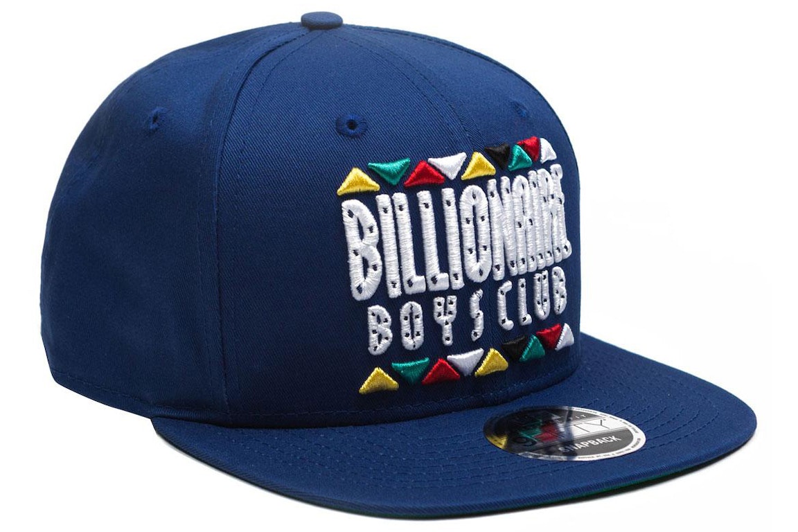 Pre-owned Billionaire Boys Club Block Snapback Cap Blue