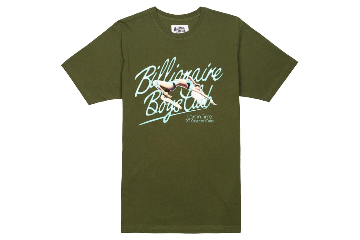 Pre-owned Billionaire Boys Club Celestial Mixes Tee Green/chive