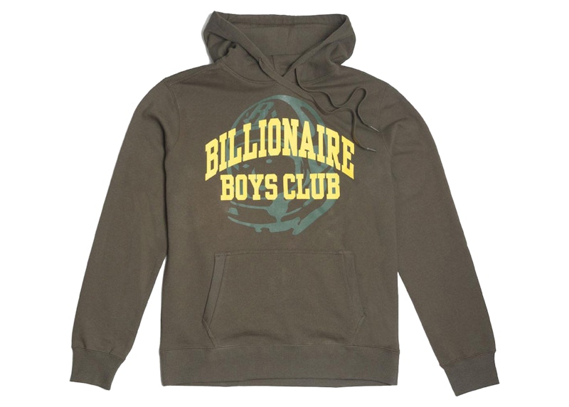 Billionaire Boys Club Collegiate Hoodie Green/White Men's - US