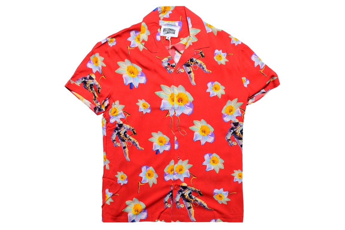 Pre-owned Billionaire Boys Club Dream Space Woven Shirt Red