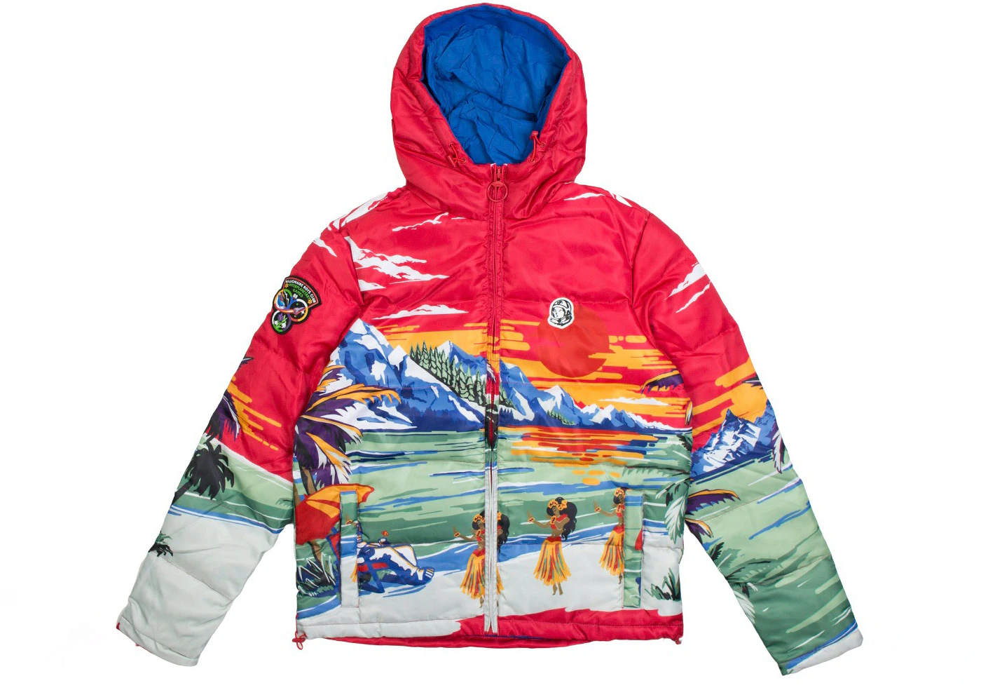 Billionaire Boys Club Everest Paradise Jacket Red - US