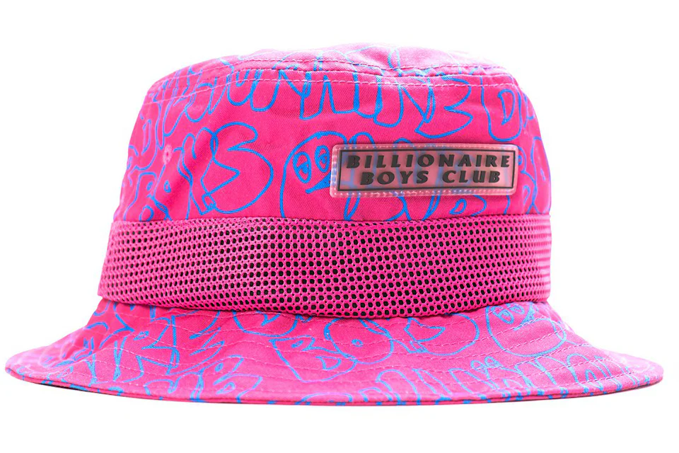 Billionaire Boys Club Get Buckets Bucket Hat Pink/Carmine
