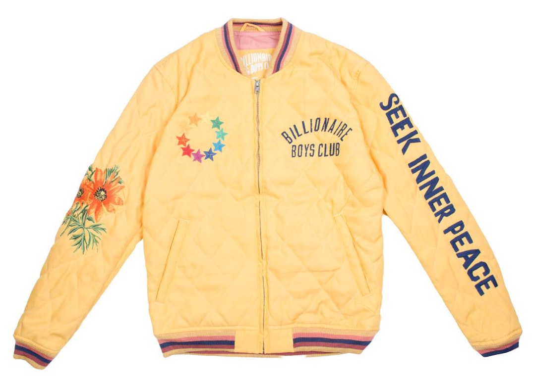 Pre-owned Billionaire Boys Club Inner Peace Jacket Yellow