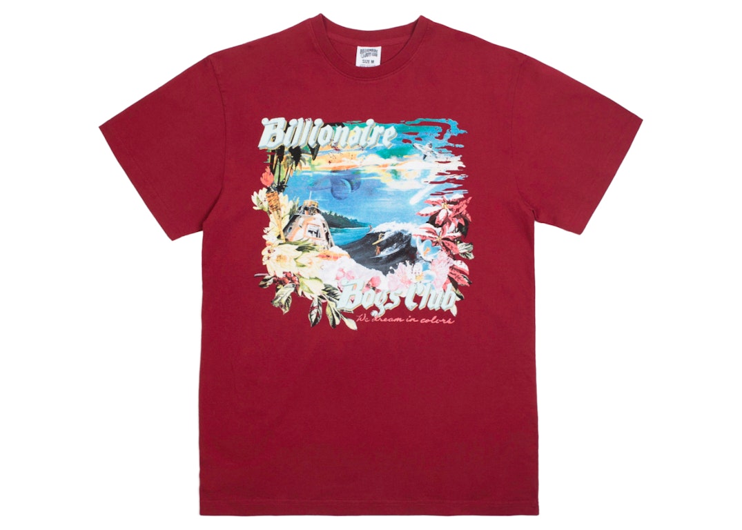 Pre-owned Billionaire Boys Club Island Knit Tee Red