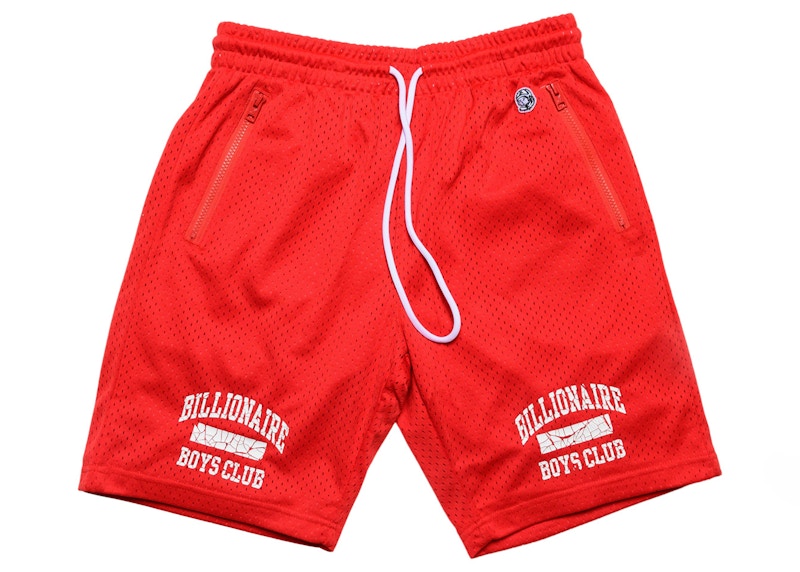 Billionaire Boys Club Junior Varsity Shorts Red Men's - US