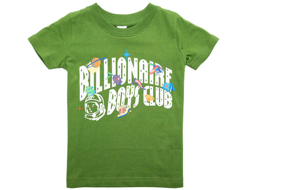 Billionaire Boys Club Little Kids Hiking Tee Green