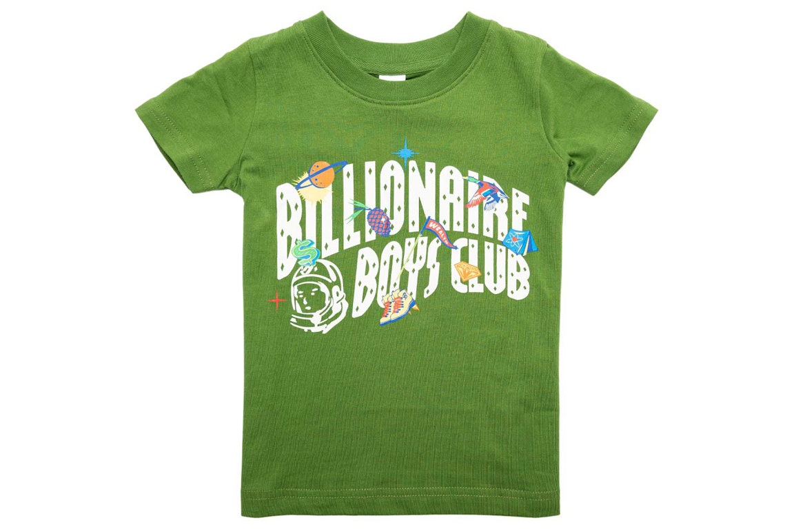 Pre-owned Billionaire Boys Club Little Kids Hiking Tee Green