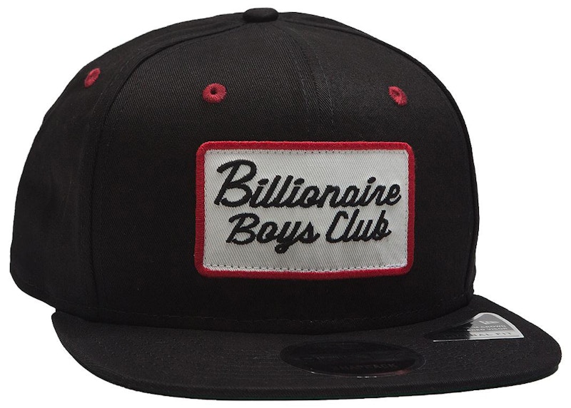 Billionaire Boys Club Patch Snapback Cap Black - US