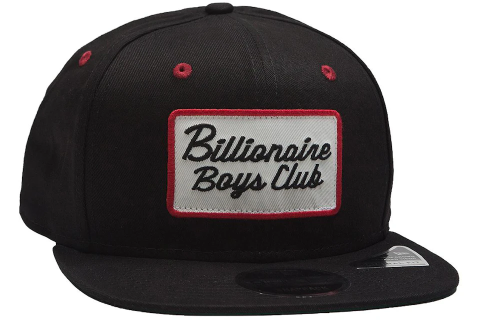 Billionaire Boys Club Patch Snapback Cap Black