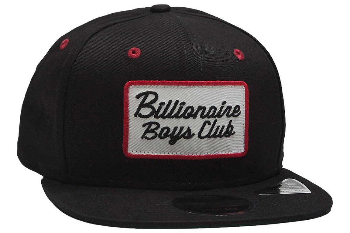 Pre-owned Billionaire Boys Club Patch Snapback Cap Black