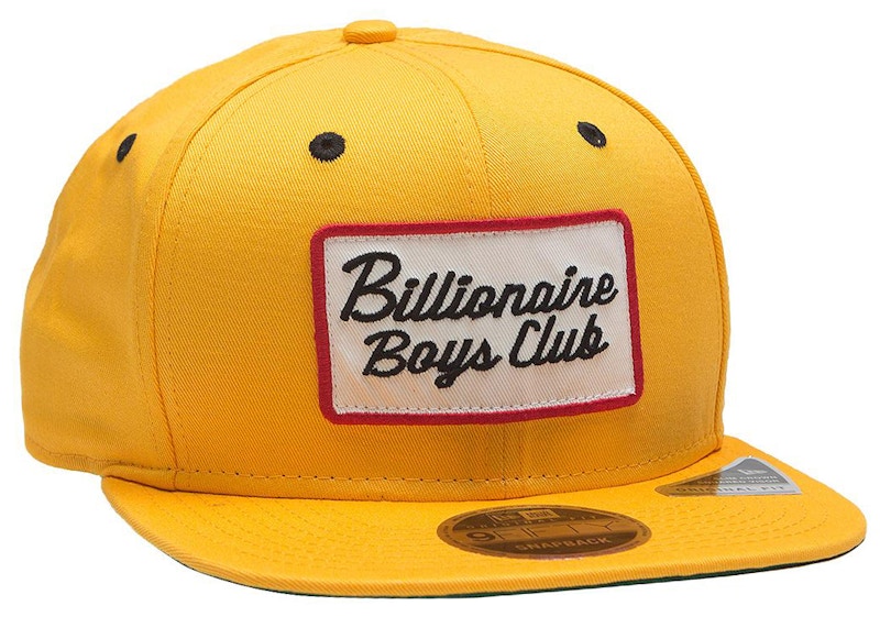 Billionaire Boys Club Patch Snapback Cap Gold