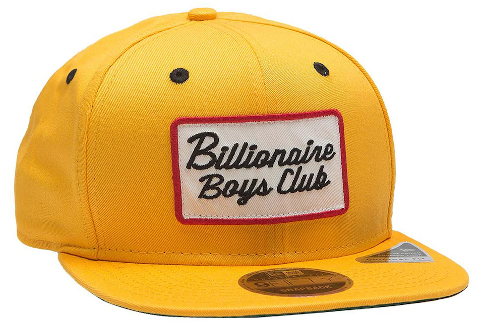 Billionaire Boys Club Patch Snapback Cap Gold