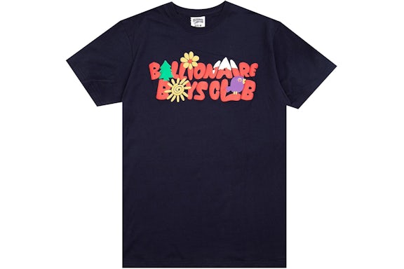 Billionaire Boys Club Peach Mountain Tee Navy