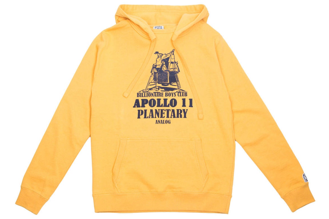 Pre-owned Billionaire Boys Club Planetary Hoodie Yellow/beeswax