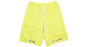 Billionaire Boys Club Smiles Shorts Yellow/Lime