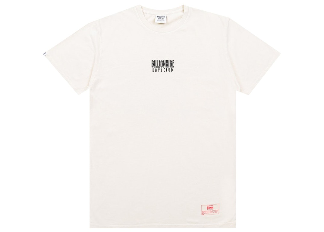 Pre-owned Billionaire Boys Club Straight Font Knit Tee White