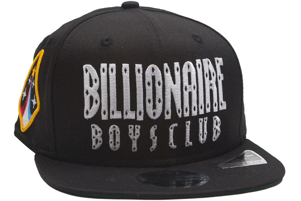 Billionaire Boys Club Straight Snapback Cap Black