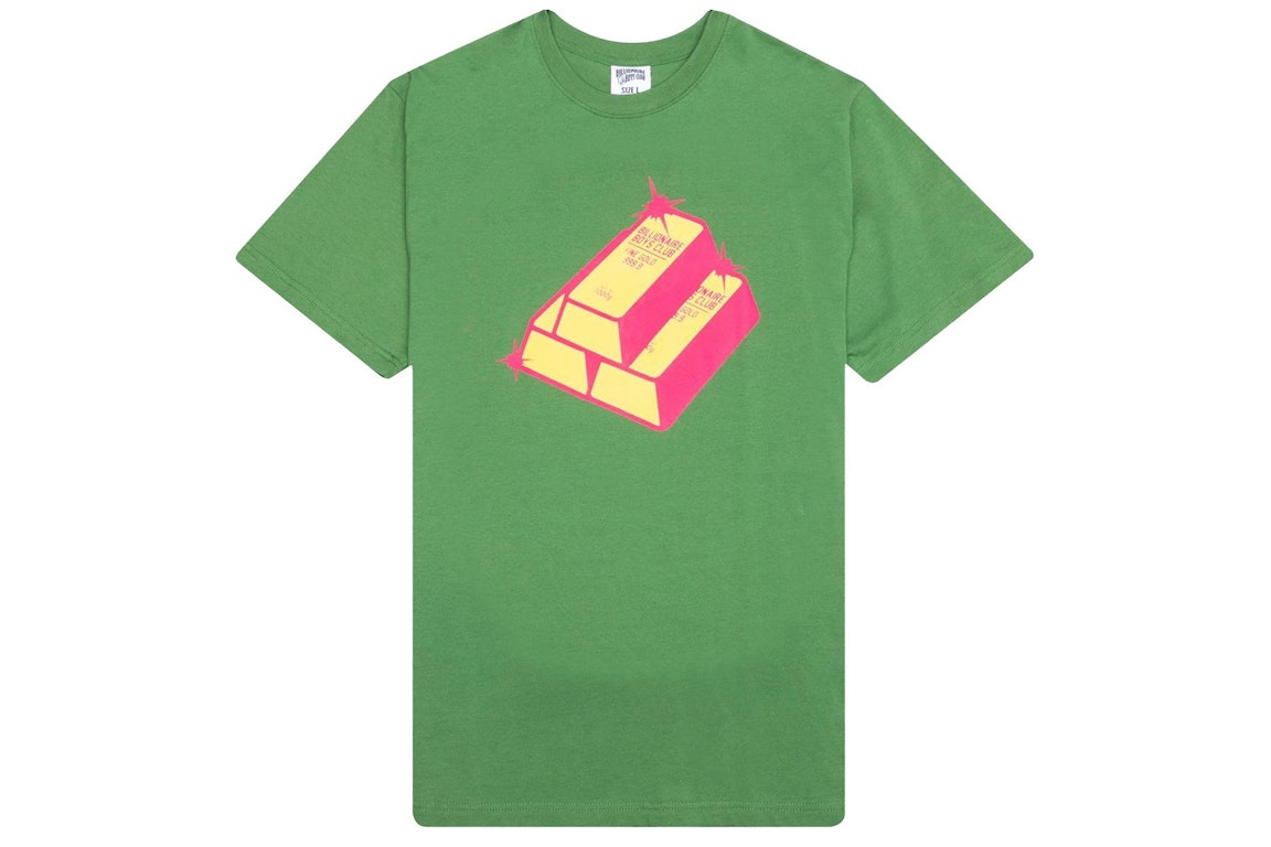 Pre-owned Billionaire Boys Club We Buy Gold Tee Green/willow
