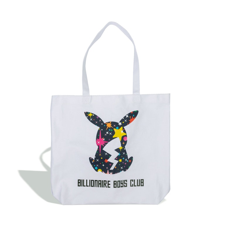 Pre-owned Billionaire Boys Club X Pokemon Pikachu Starfield Tote Black