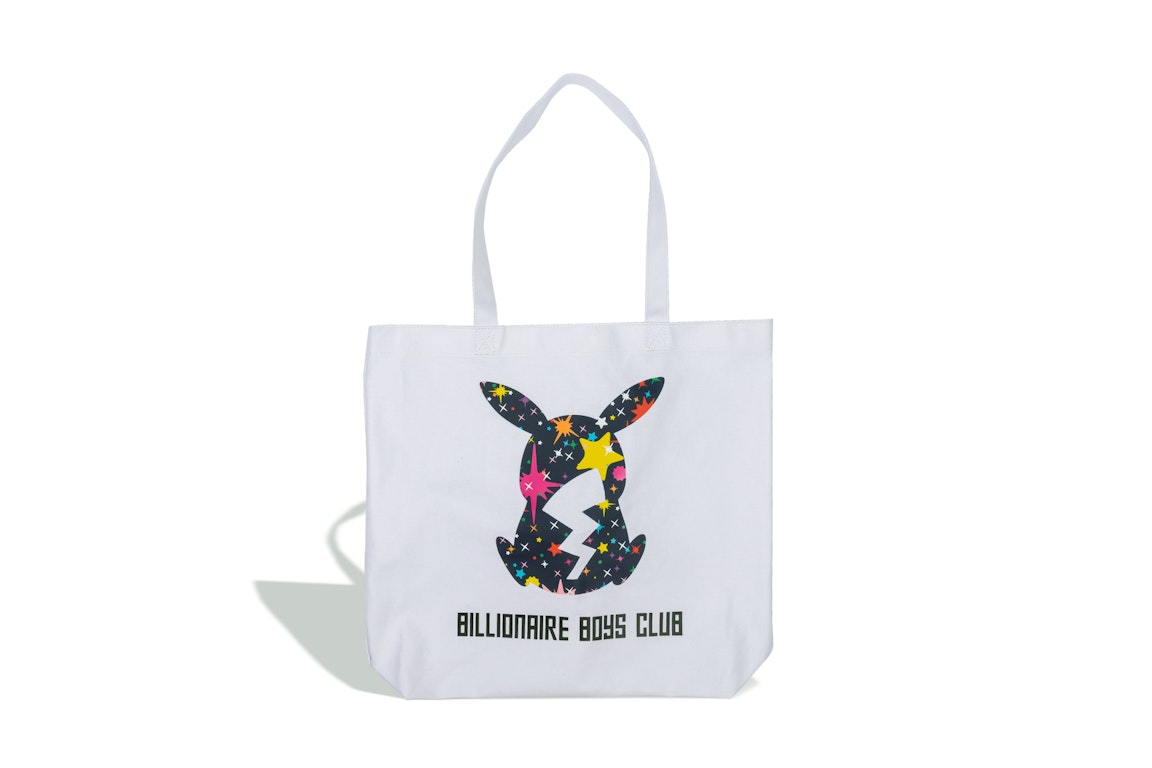 Pre-owned Billionaire Boys Club X Pokemon Pikachu Starfield Tote Black