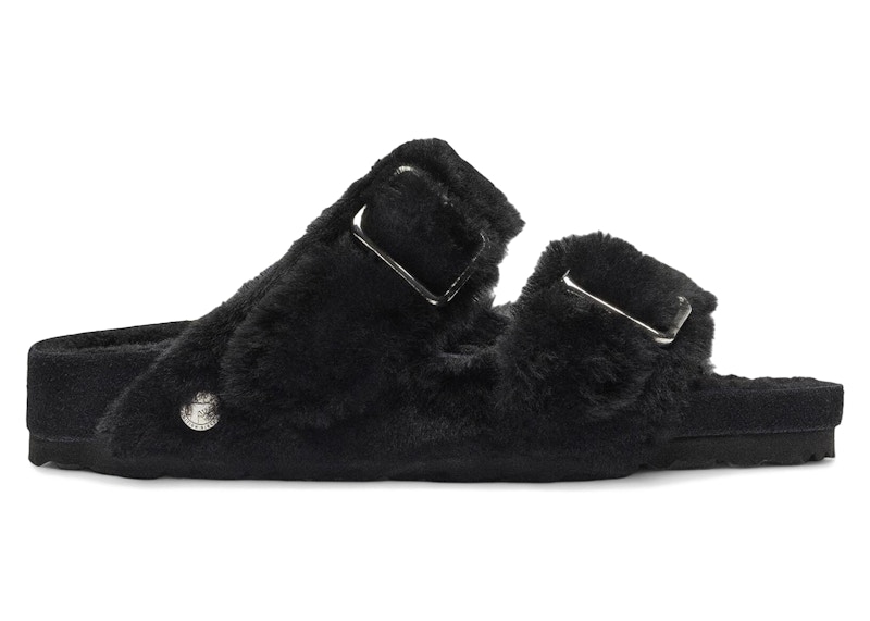 Birkenstock 1774 Arizona Shearling Black