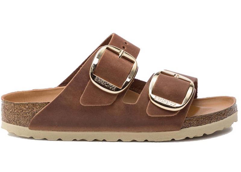 Arizona big buckle cognac oiled online leather