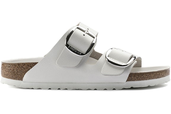 Birkenstock Arizona Big Buckle Bianco Leather (donna)