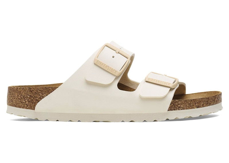 Pre-owned Birkenstock Men's  Arizona Birkoflor Sneakers In Eggshell In White