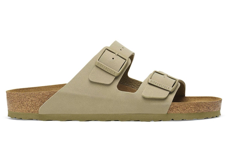 Birkenstock Arizona Birko-Flor Faded Khaki メンズ - 1027704