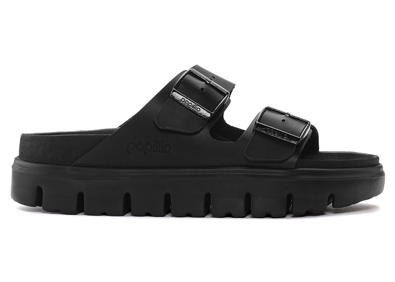 Birkenstock Arizona Chunky Leather Black (Narrow Fit)