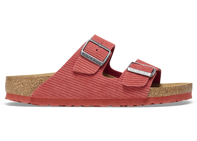 Birkenstock arizona discount earth red suede